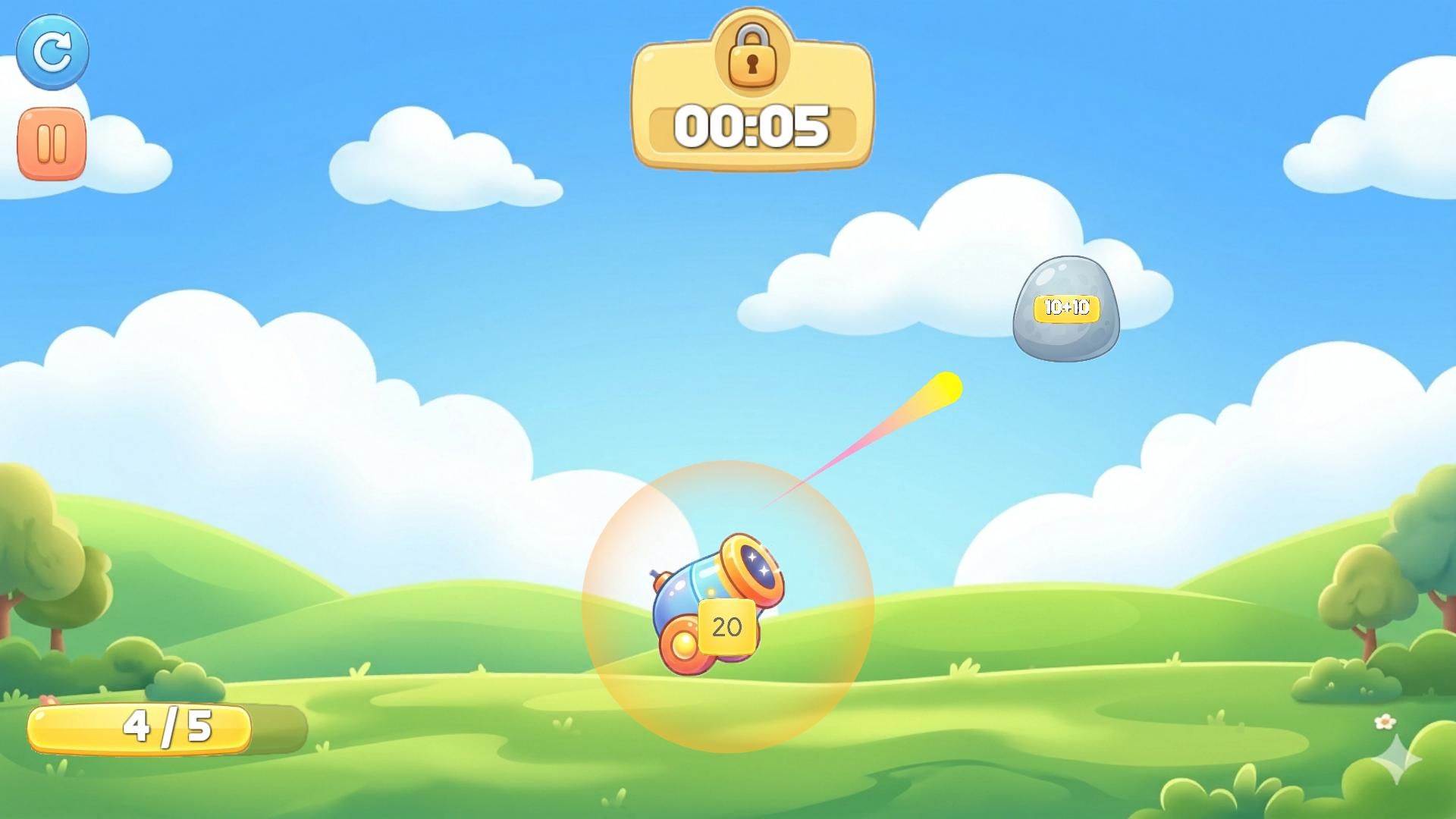 Math Shot Puzzle Game Unity screenshot 4