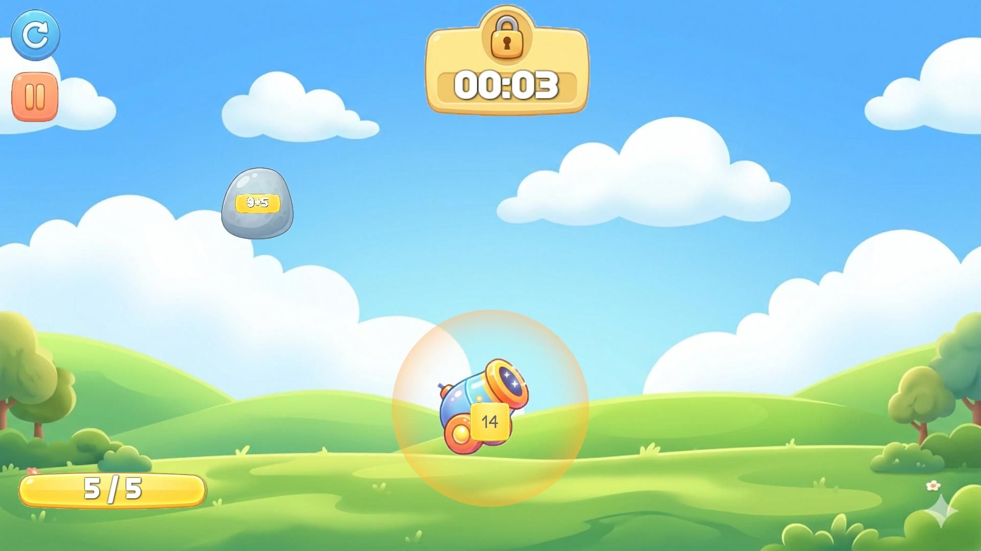Math Shot Puzzle Game Unity screenshot 6