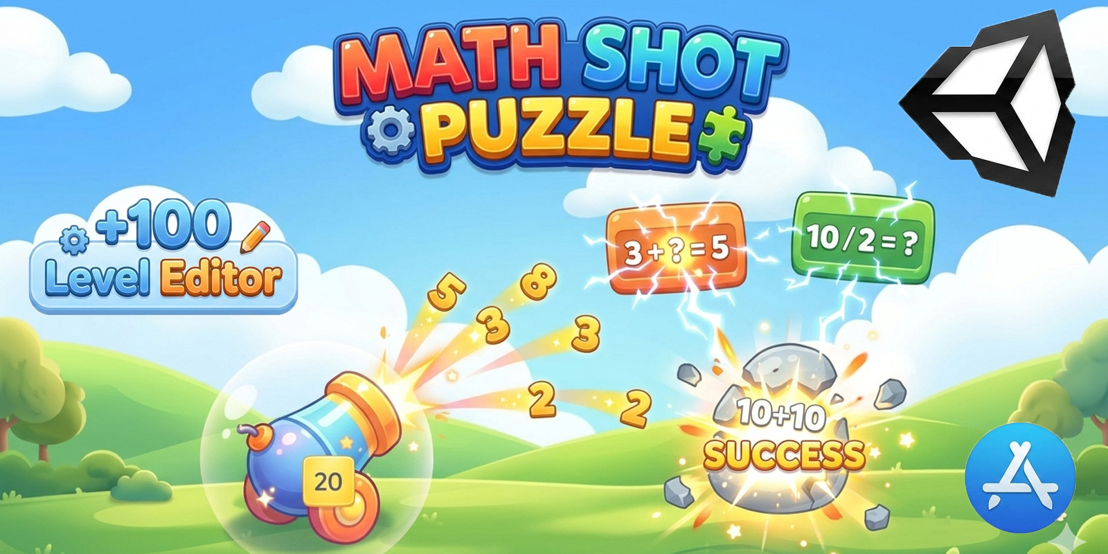 Math Shot Puzzle Game Unity screenshot 7