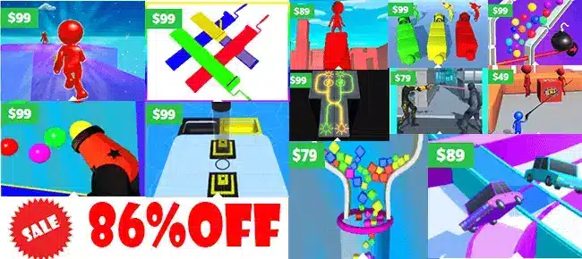 MAX Studio Games Special Bundle Offer: 12 Hyper-SellUnitySourceCode source code