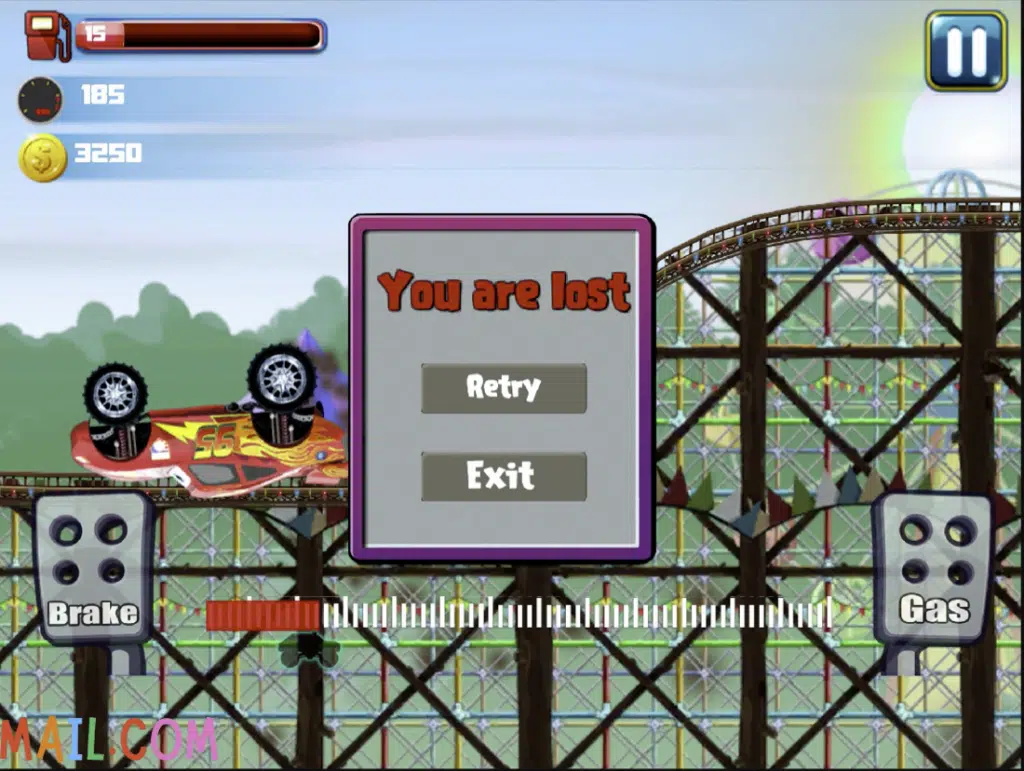 Mc Queen Hill Climb Unity Sourcecode screenshot 5