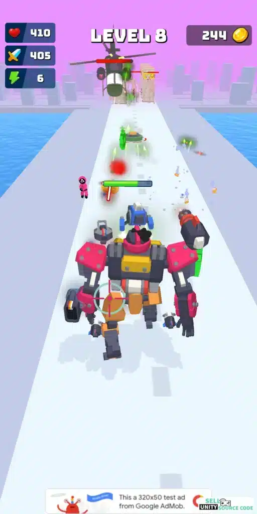 Mech Raise Master – Hyper Casual Game SellUnitySourceCode screenshot 3