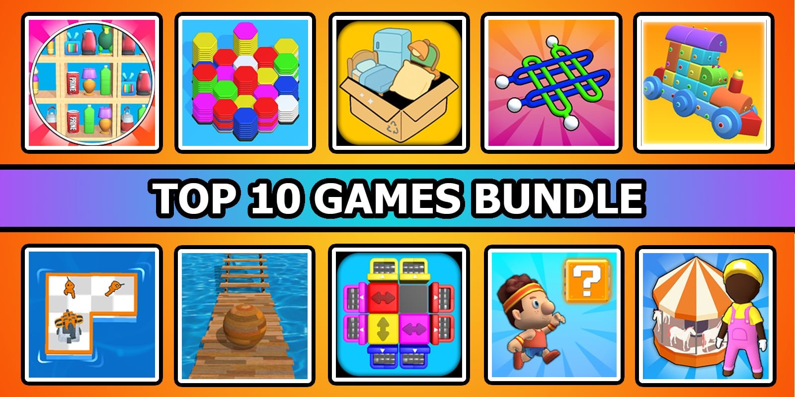 Mega Bundle Sale - 10 Top Trending Unity Games SellUnitySourceCode source code