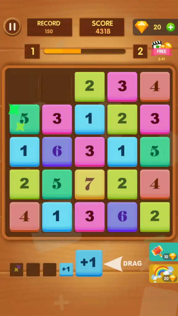 Merge Block Raising SellUnitySourceCode screenshot 4