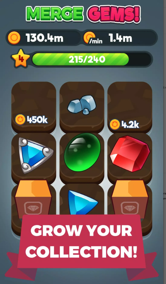 Merge Gems! screenshot 6