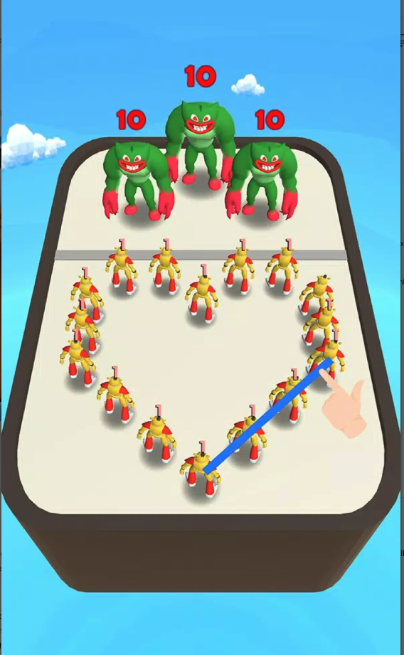 Merge Monster: Frog Evolution screenshot 10
