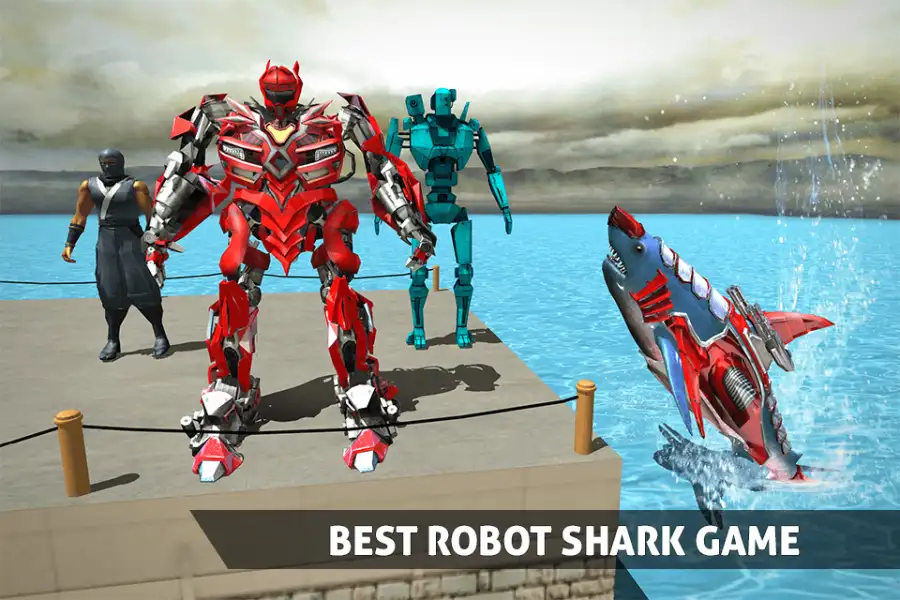 Metal Shark Game SellUnitySourceCode screenshot 3