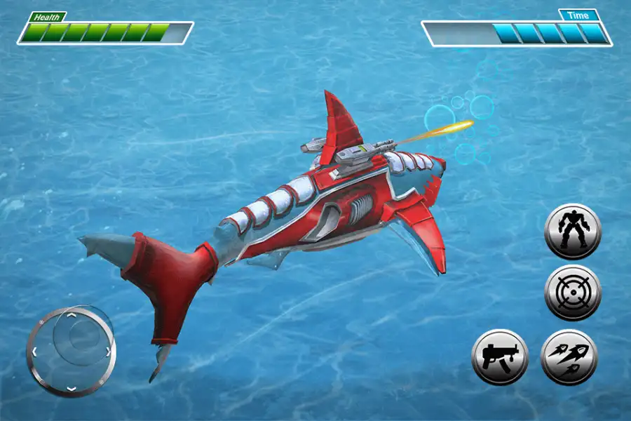 Metal Shark Game SellUnitySourceCode screenshot 5