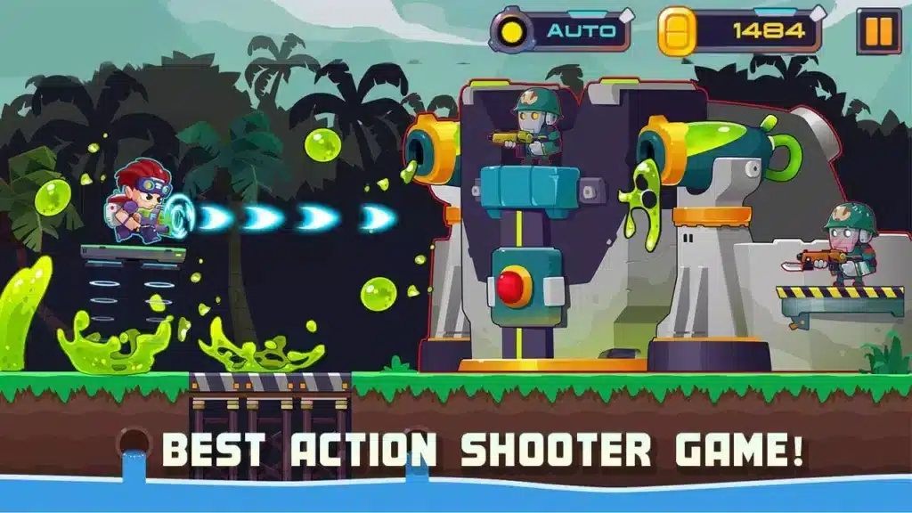 Metal Shooter Run and Gun SellUnitySourceCode