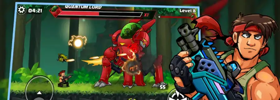 Metal Shooter Run and Gun SellUnitySourceCode screenshot 4