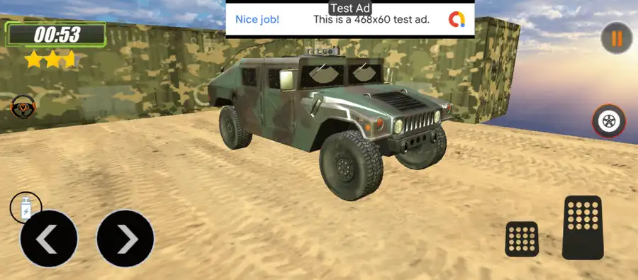 Military Vehicle Stunt 2022 SellUnitySourceCode screenshot 3