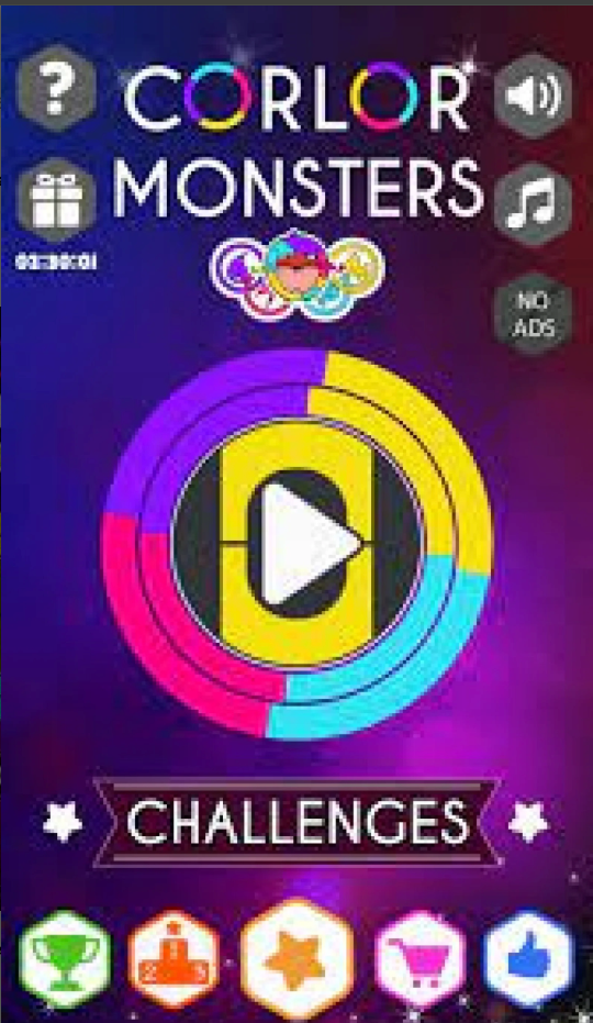 Monster Bounce – Crazy Color Switch screenshot 2