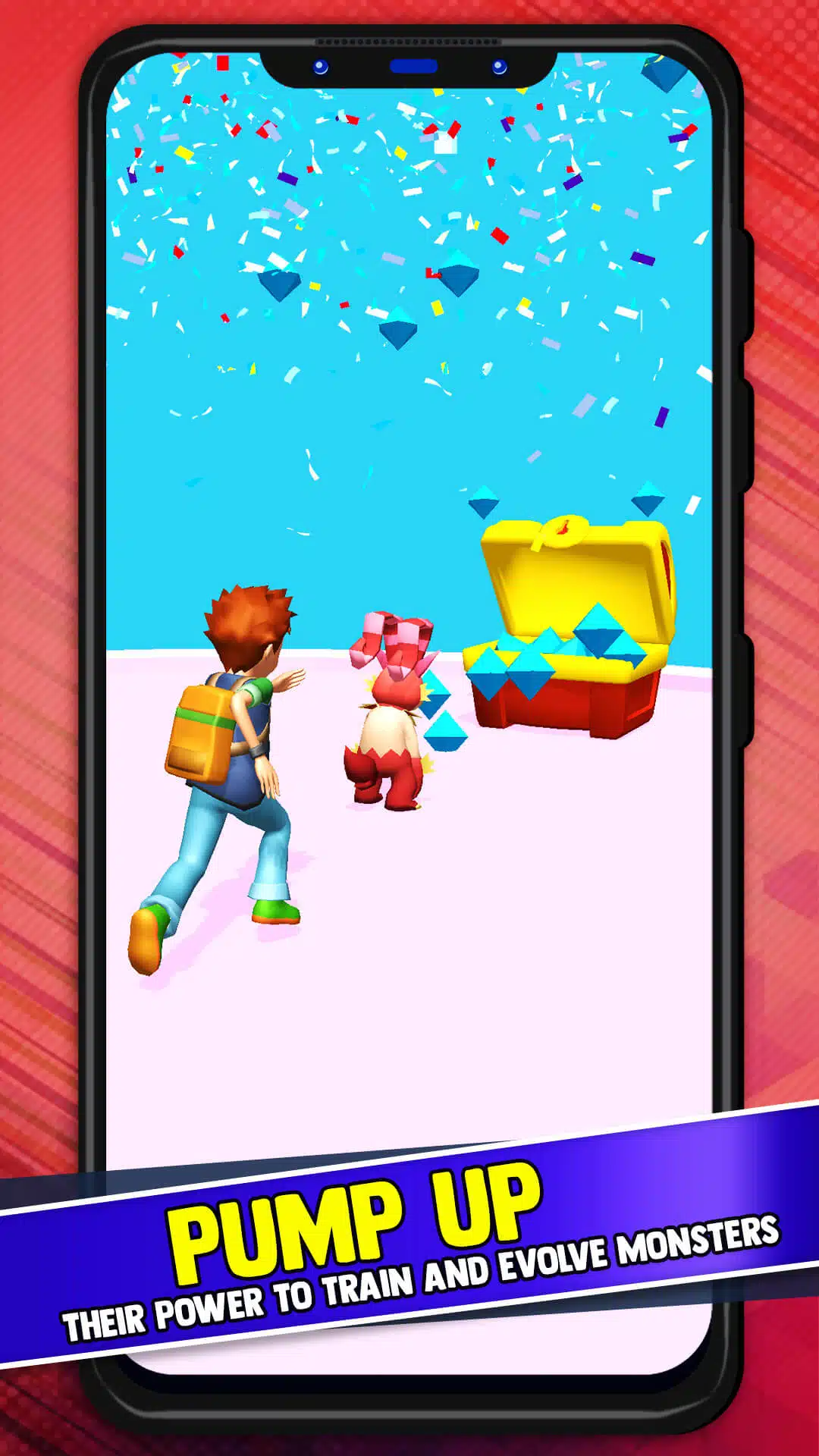 Monster Friends Runner 3D- New Top Trending Unity Game screenshot 4