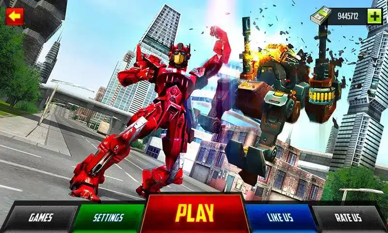 Monster Robot Hero City Battle SellUnitySourceCode source code