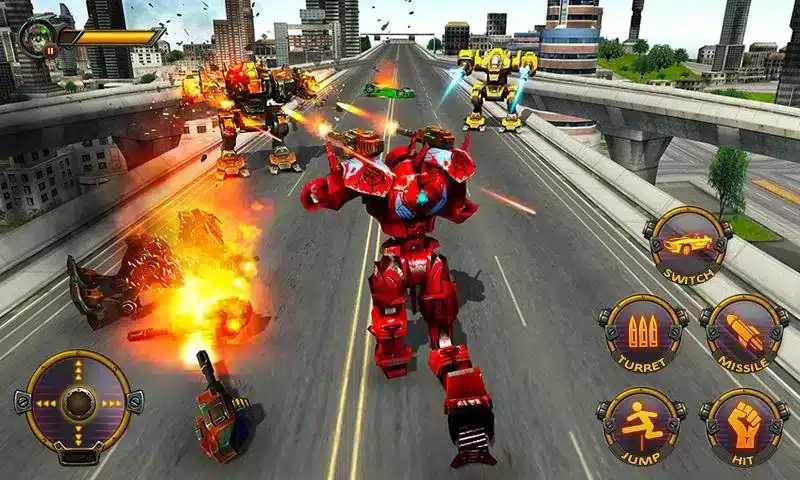 Monster Robot Hero City Battle SellUnitySourceCode screenshot 5