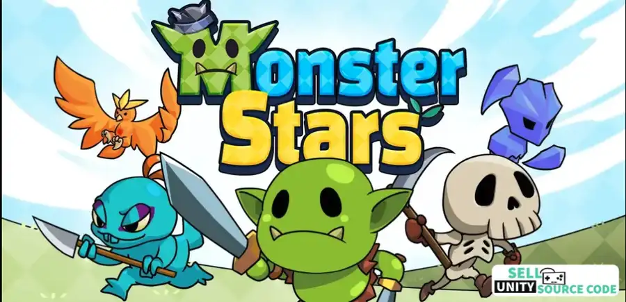 Monster Stars Merge defense SellUnitySourceCode source code