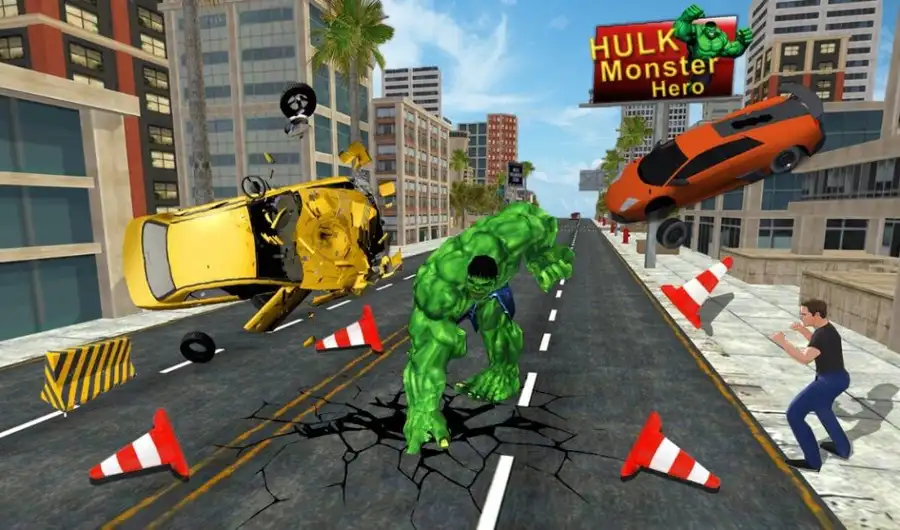Monster Super Heroes : Incredible Fight In City SellUnitySourceCode screenshot 5