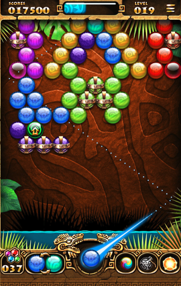 Montezuma Bubble Puzzle Game screenshot 6
