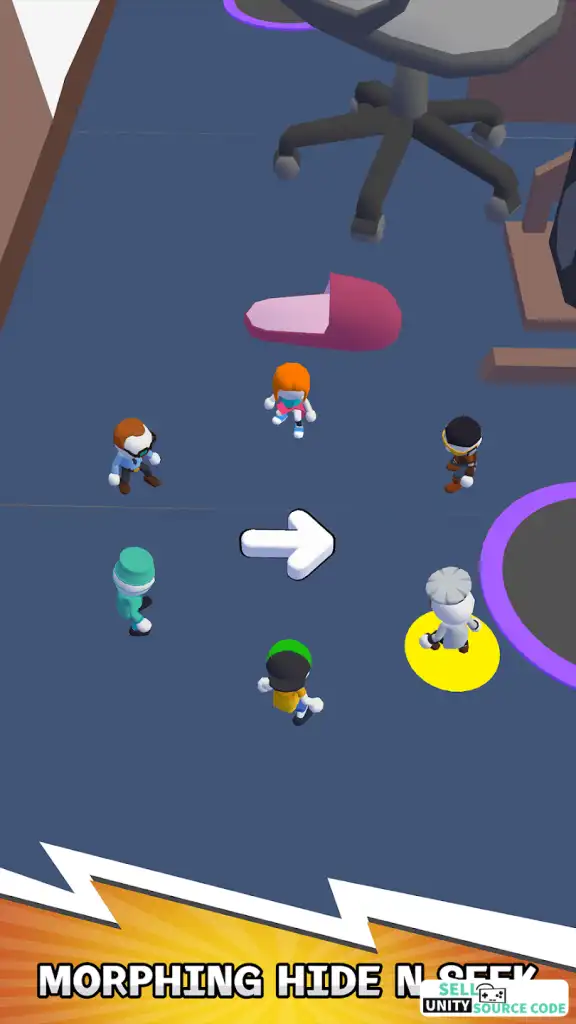Morphing Hide N Seek – Full SellUnitySourceCode screenshot 3