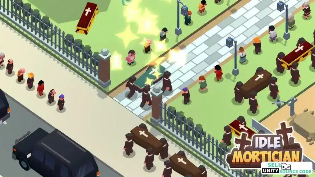 Mortician Tycoon - Idle Empire SellUnitySourceCode screenshot 5