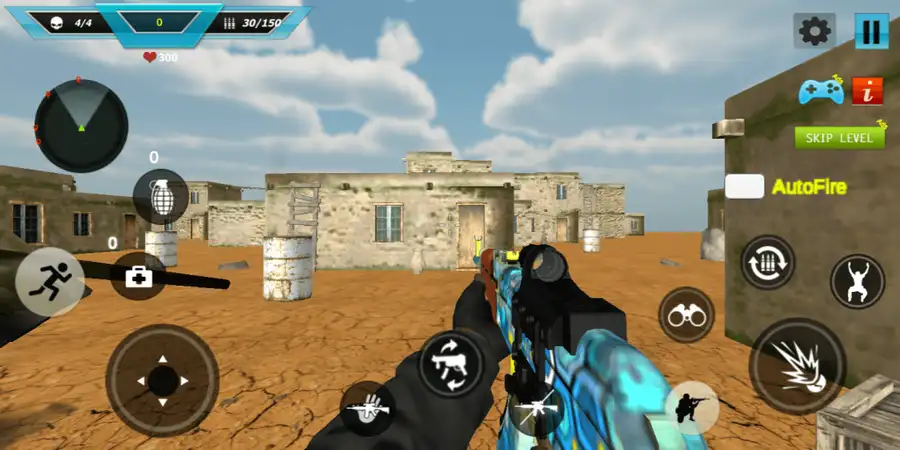 Mountain Sniper Shooting-Unity 3D Snow Action Game SellUnitySourceCode.  screenshot 3