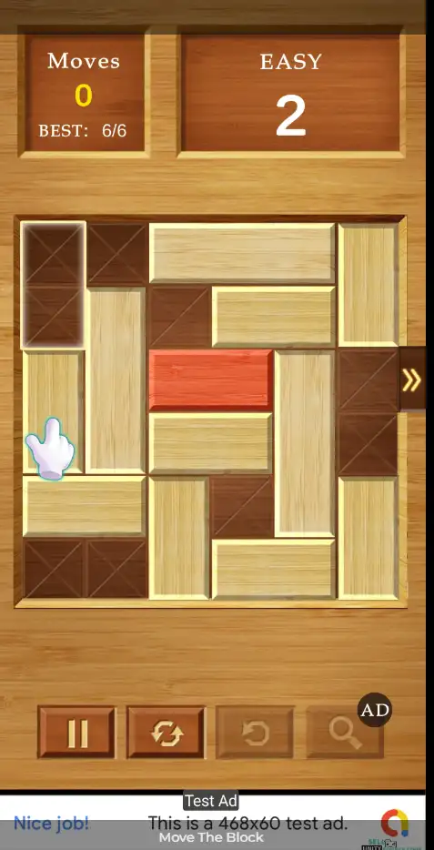 🧩 Move The Block – Puzzle Brain Challenge SellUnitySourceCode screenshot 5