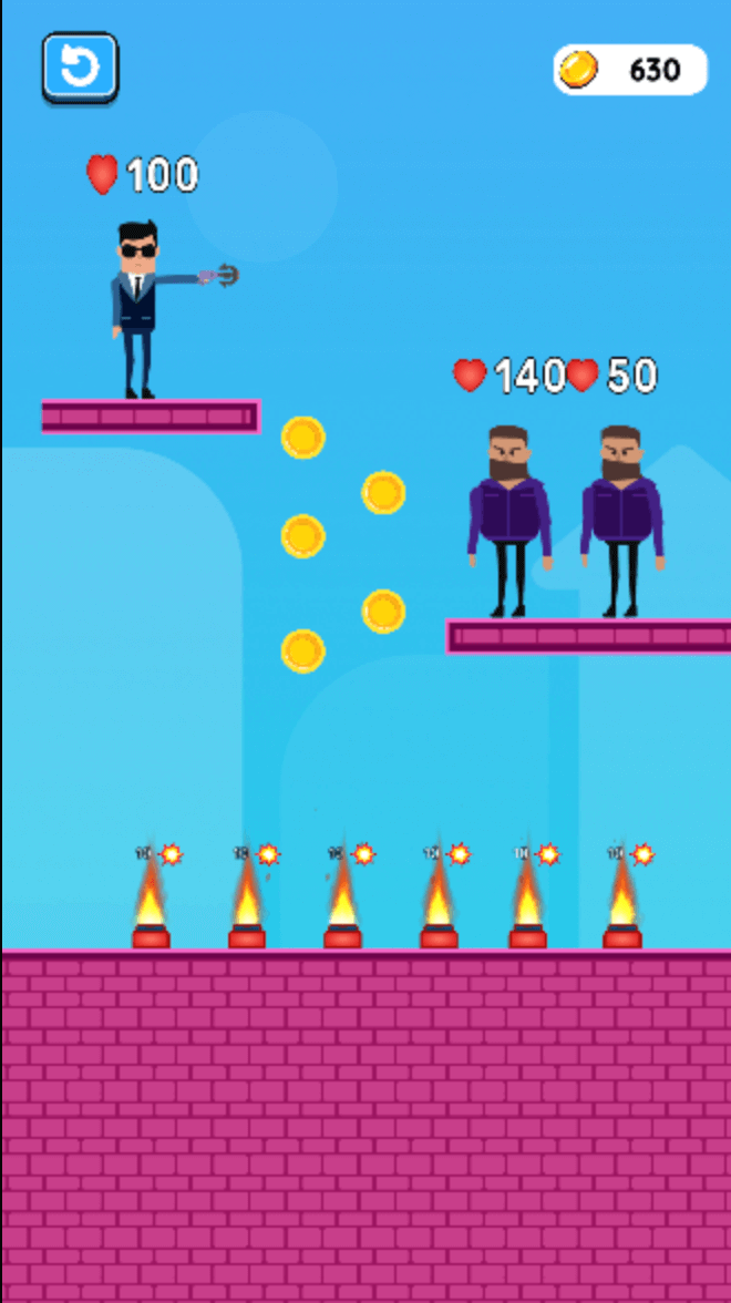 Mr. Hero SellUnitySourceCode screenshot 4