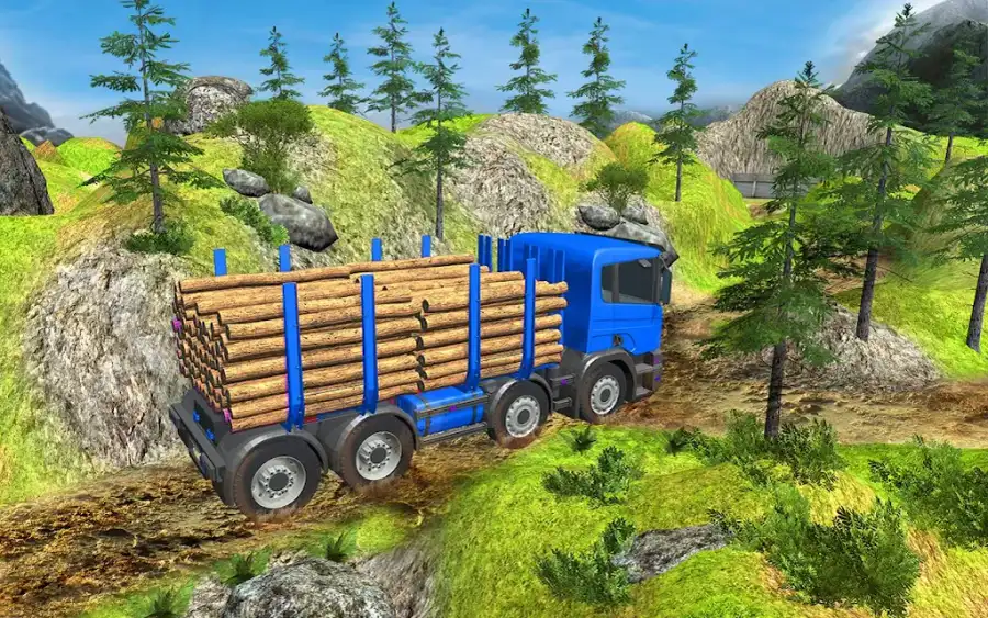 Mud Truck Driver : Real Truck Simulator cargo 2019 screenshot 5