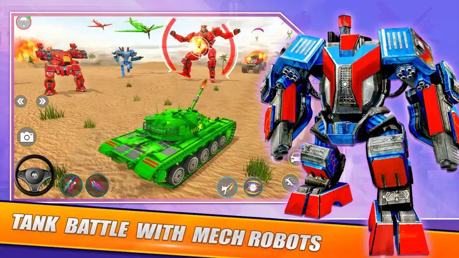 🤖 Multi Robot Game – Robot Transformation Game 2022 screenshot 3