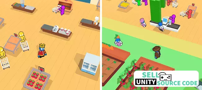 🏪 My Mini Mart – Idle Farm Tycoon | SellUnitySourceCode.com source code
