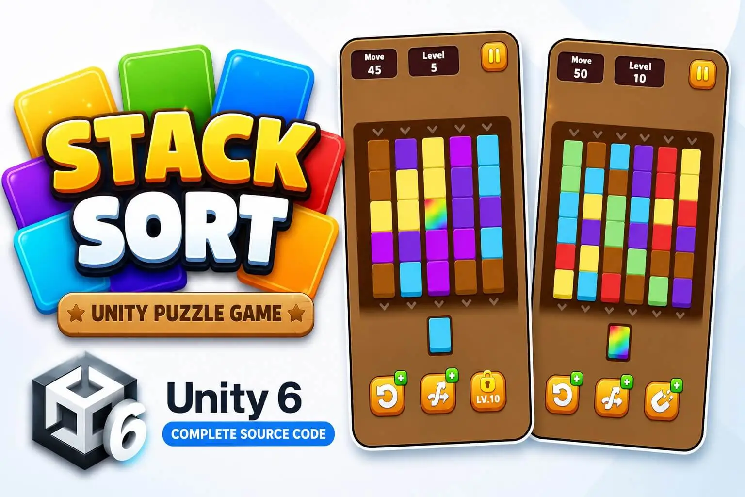 My Stack Sort – Unity Game Code source code