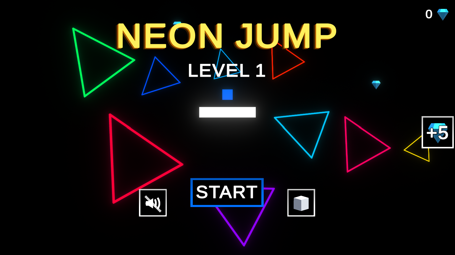 Neon Jump – Complete Unity Game + Admob screenshot 6