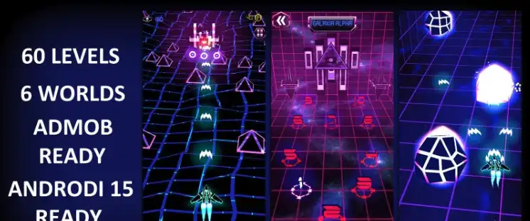 Neon Space Mission 3D – Unity Source Code | SellUnitySourceCode source code