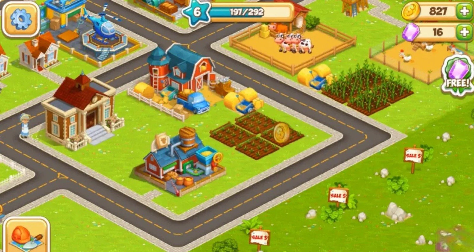  New Animated Township 2 – Cartoon City Farming Simulator – SellUnitySourceCode.com screenshot 5