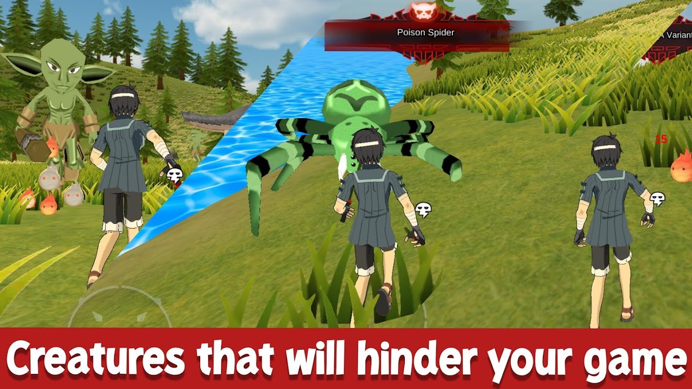 New Anime Adventure RPG – Fantasy Battle Unity Game – SellUnitySourceCode.com screenshot 5