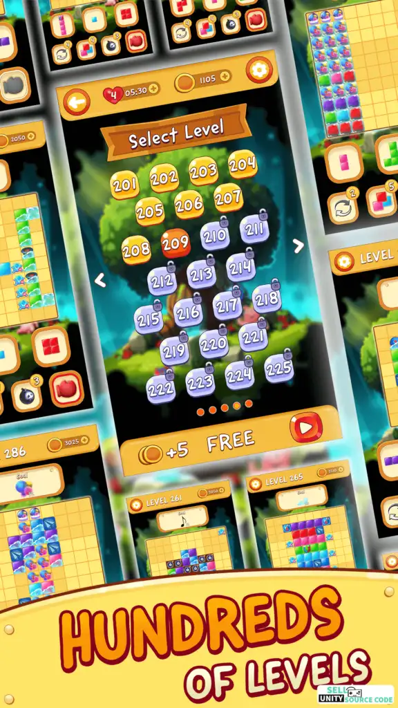  New Block Puzzle Unity Game by Siddharth Rai SellUnitySourceCode screenshot 3