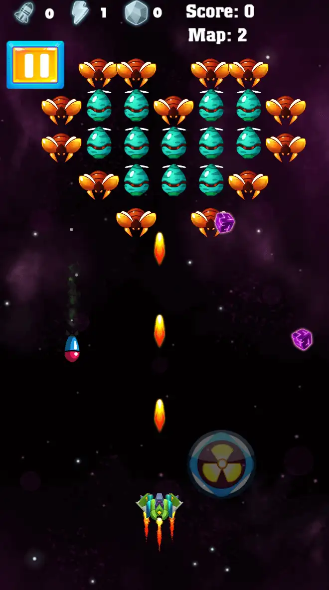 New Galaxy Attack Shooter – Alien Invasion Battle – SellUnitySourceCode.com screenshot 3