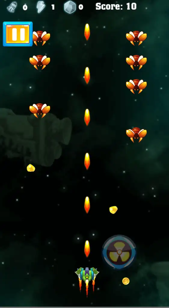New Galaxy Attack Shooter – Alien Invasion Battle – SellUnitySourceCode.com screenshot 4