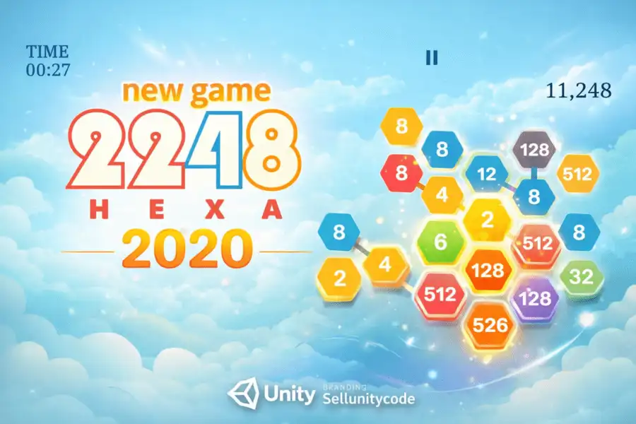 new game 2248 Hexa 2020 screenshot 5