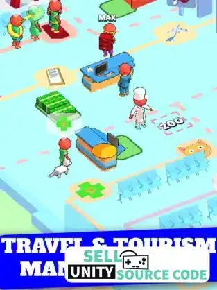 New Security Tycoon Simulator – Airport Security Tycoon - IdleGame – SellUnitySourceCode.com screenshot 4