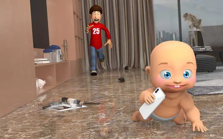 Newborn Baby Pregnant Mom: Happy Family Game – SellUnitySourceCode.com screenshot 5