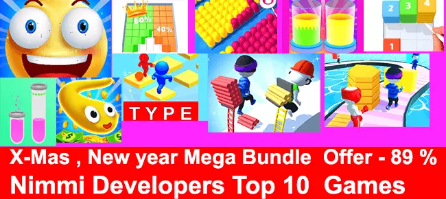 Nimmi Developers Xmas Mega Unity Bundle: Top 10 Ga source code