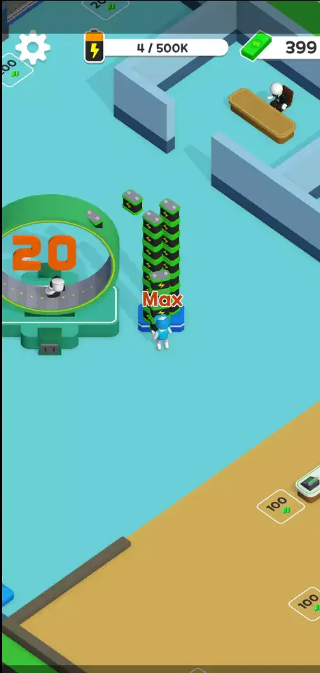 🔢⚡ Number Factory: 1200000V! – Magnetic Idle Hyper-Casual Game (SellUnitySourceCode) screenshot 5