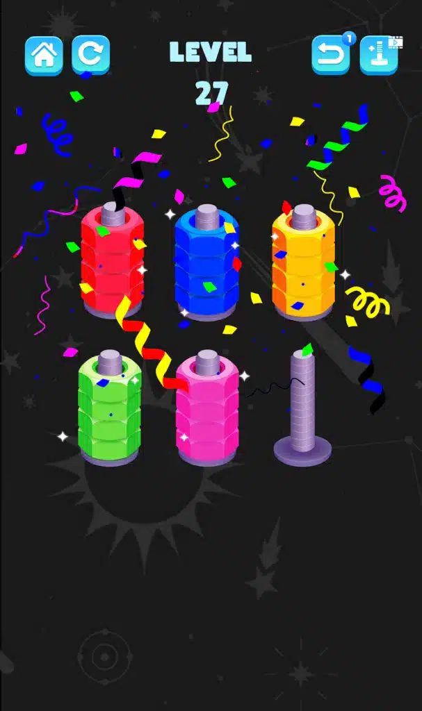 Nuts & Bolts: Sort Challenge SellUnitySourceCode screenshot 5