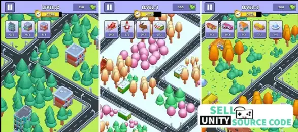Object Finder & Match 3 SellUnitySourceCode screenshot 2