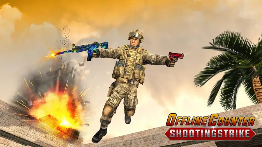 Offline Counter Shooting Strike SellUnitySourceCode screenshot 2