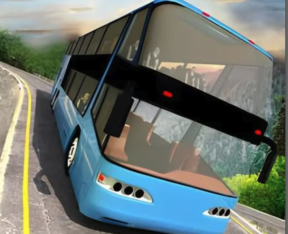 Offroad Bus - Coach Driving 3D screenshot 2