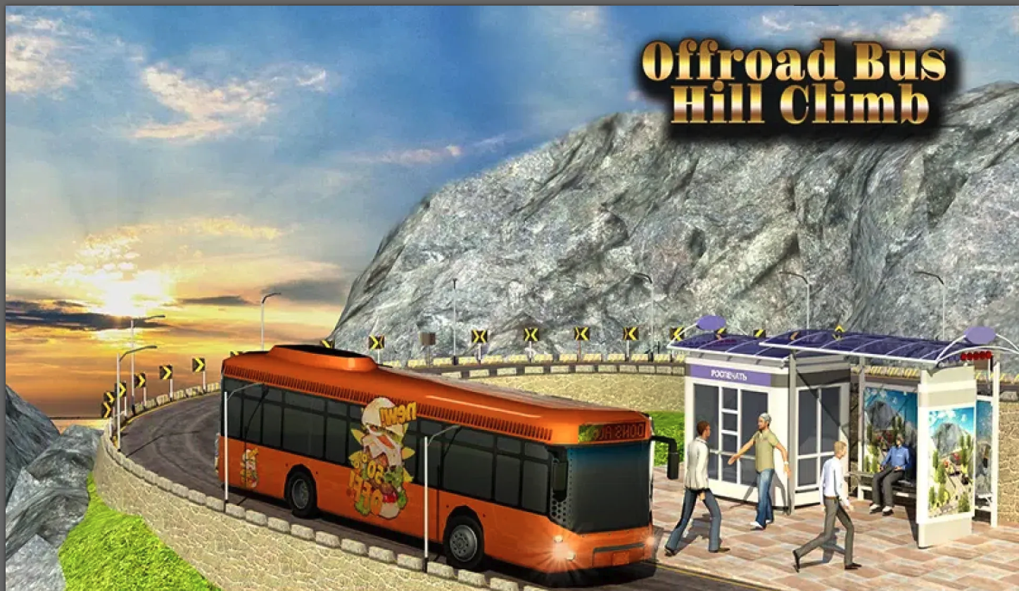Offroad Bus - Coach Driving 3D screenshot 11
