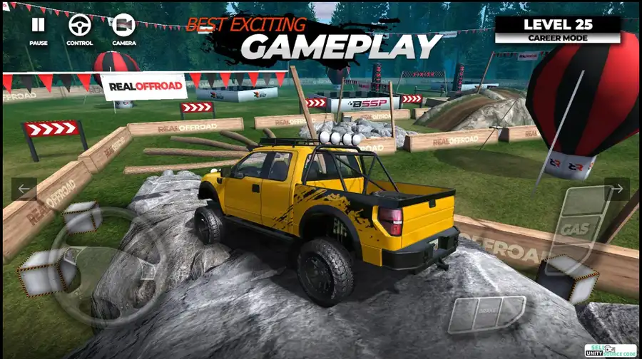 Offroad Fest-4x4 SUV Simulator SellUnitySourceCode source code