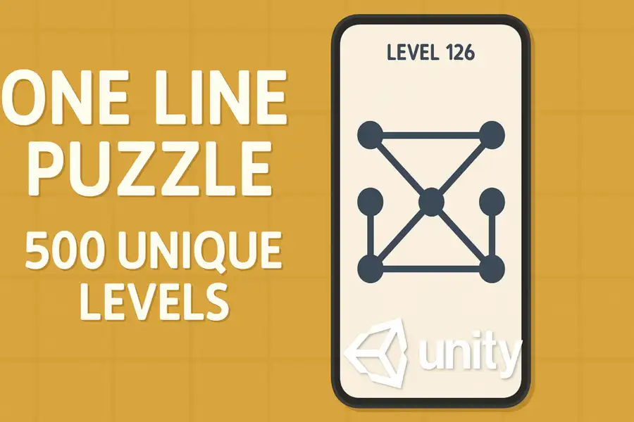 One Line Puzzle | 500 Unique Levels screenshot 2